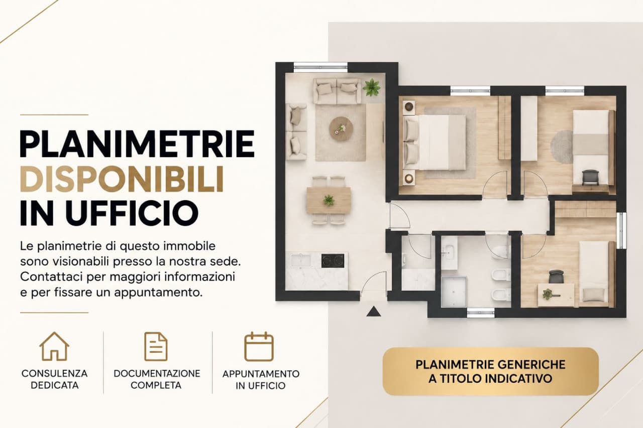 Attico a Fiesso D'Artico, planimetria 1